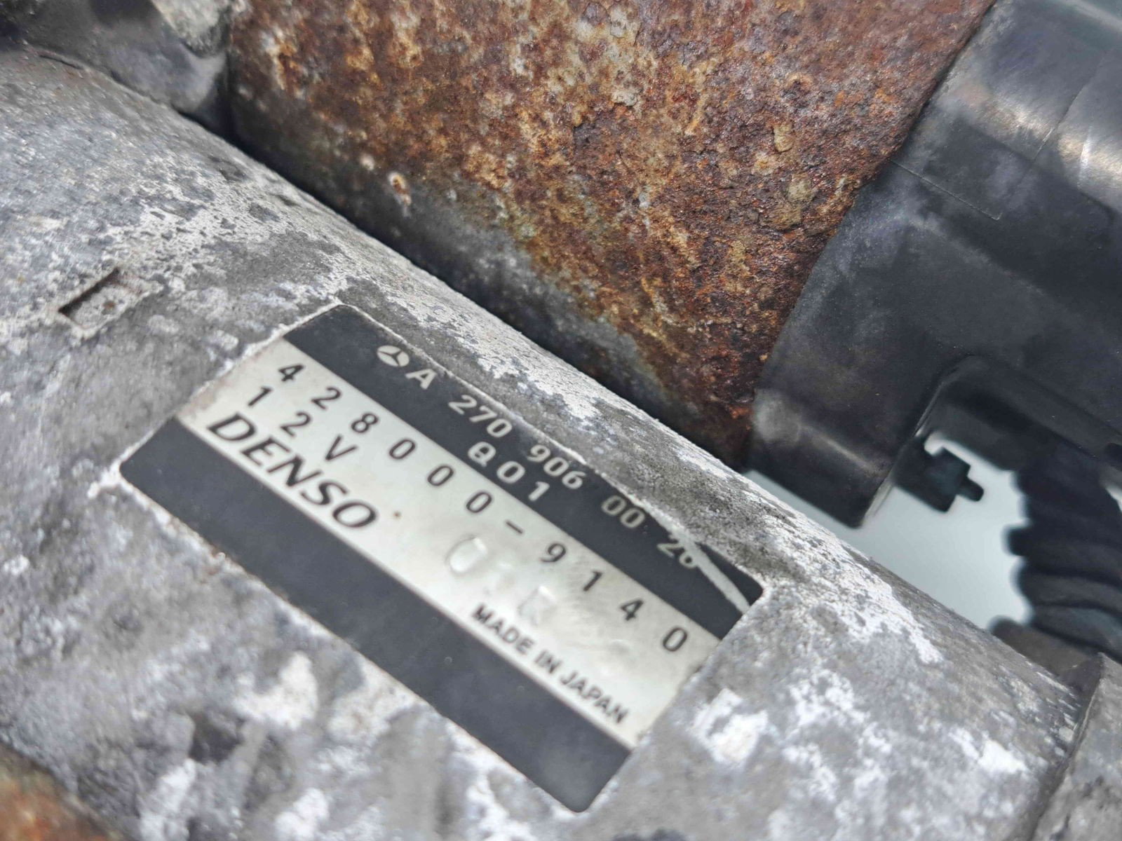 Electromotor Mercedes Clasa B (W246) [Fabr 2011-2018] A2709060026 1.5 CDI 60795180KW / 109CP - imagine 2