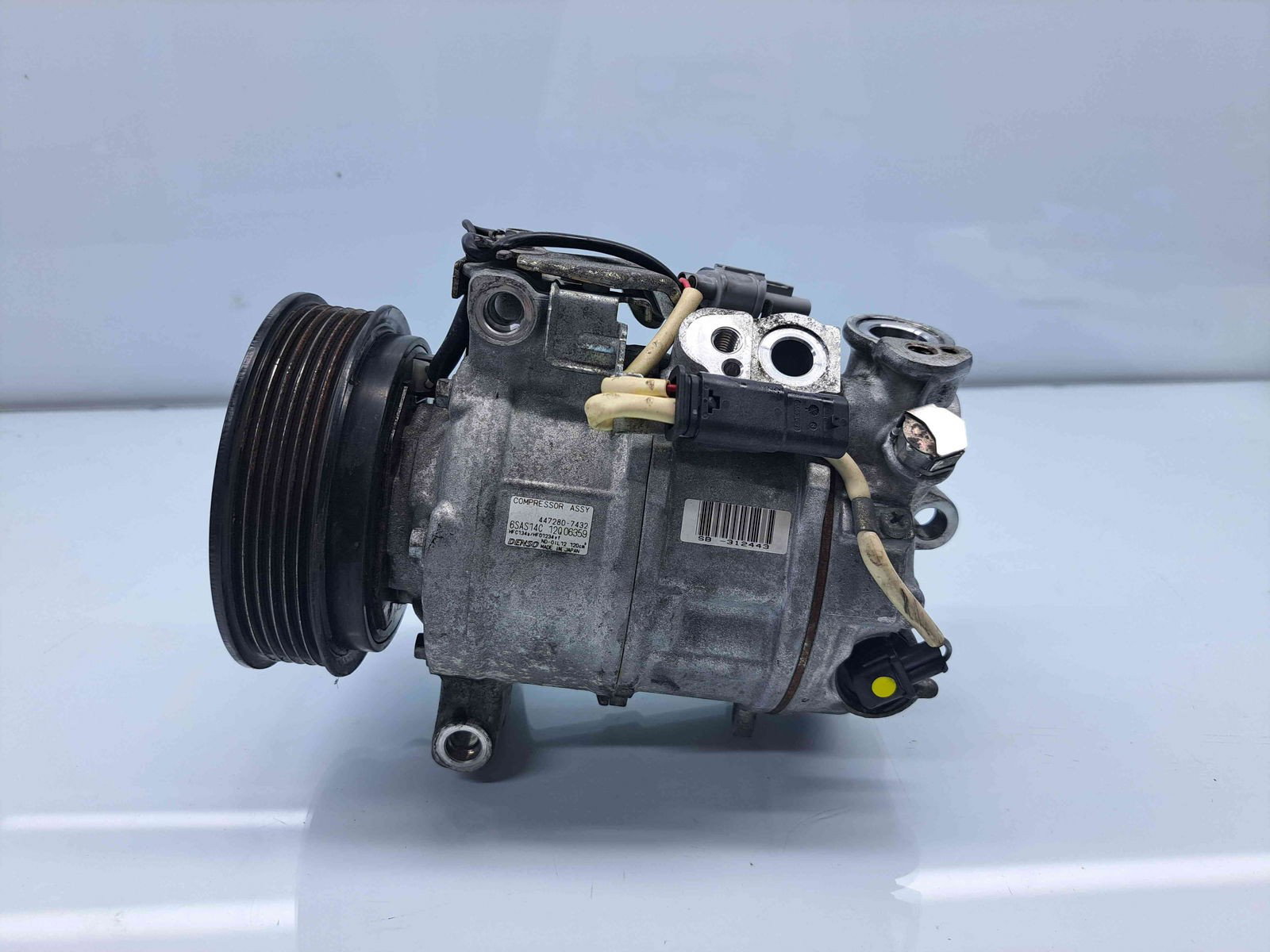 Compresor clima Mercedes Clasa B (W246) [Fabr 2011-2018] 4472807432 1.5 CDI 607951 80KW / 109CP - imagine 1