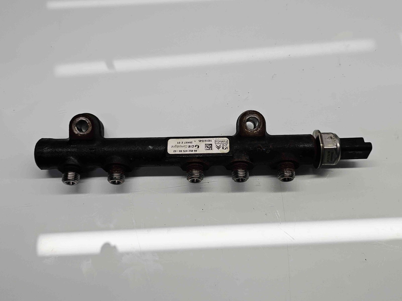 Rampa injectoare Ford Focus 3 [Fabr 2010-2018] 9685297580-02 1.4 TDCI F6JD 50KW / 68CP - imagine 1