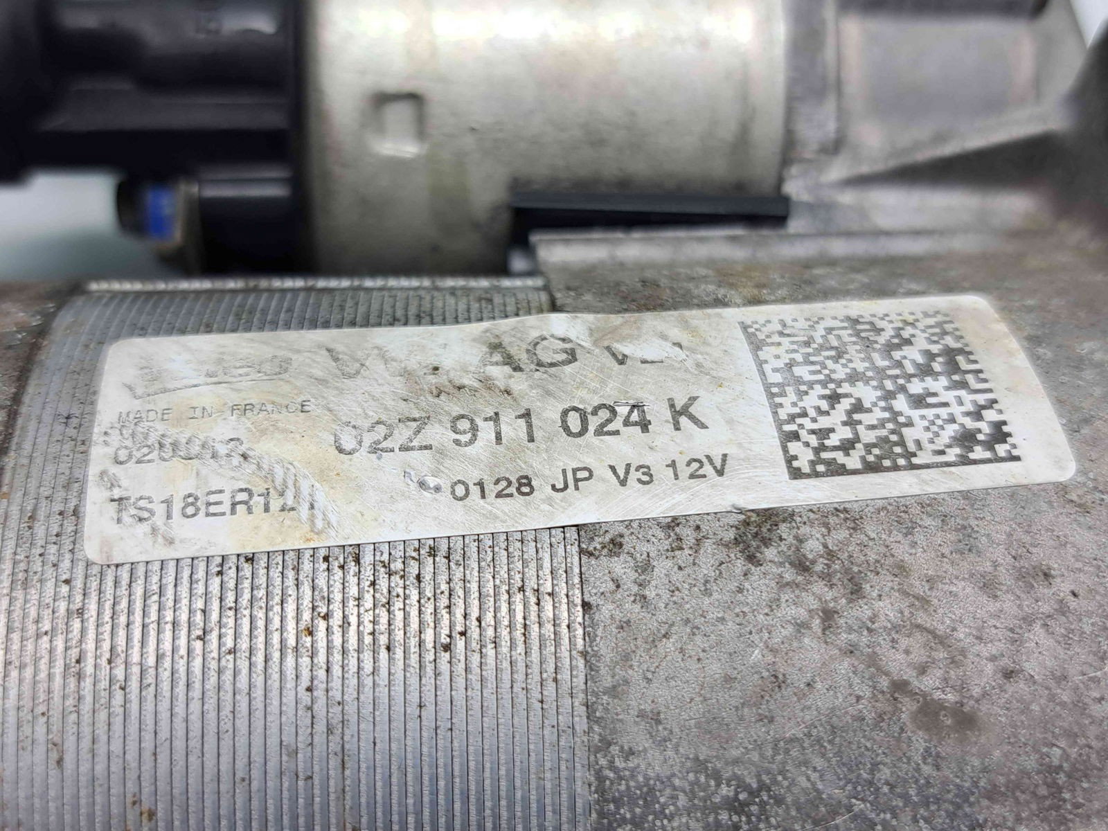 Electromotor 12 dinti Skoda Yeti (5L) [Fabr 2009-2020] 02Z911024K 1.6 TDI CAYB66KW / 90CP - imagine 3