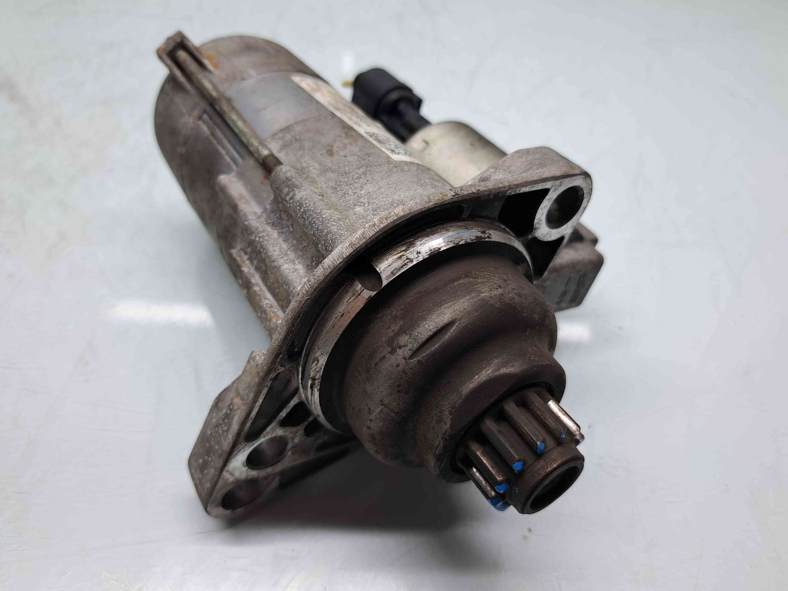 Electromotor 12 dinti Volkswagen Polo (6R) [Fabr 2009-2016] 02Z911024K 1.6 TDI CAYB66KW / 90CP - imagine 5