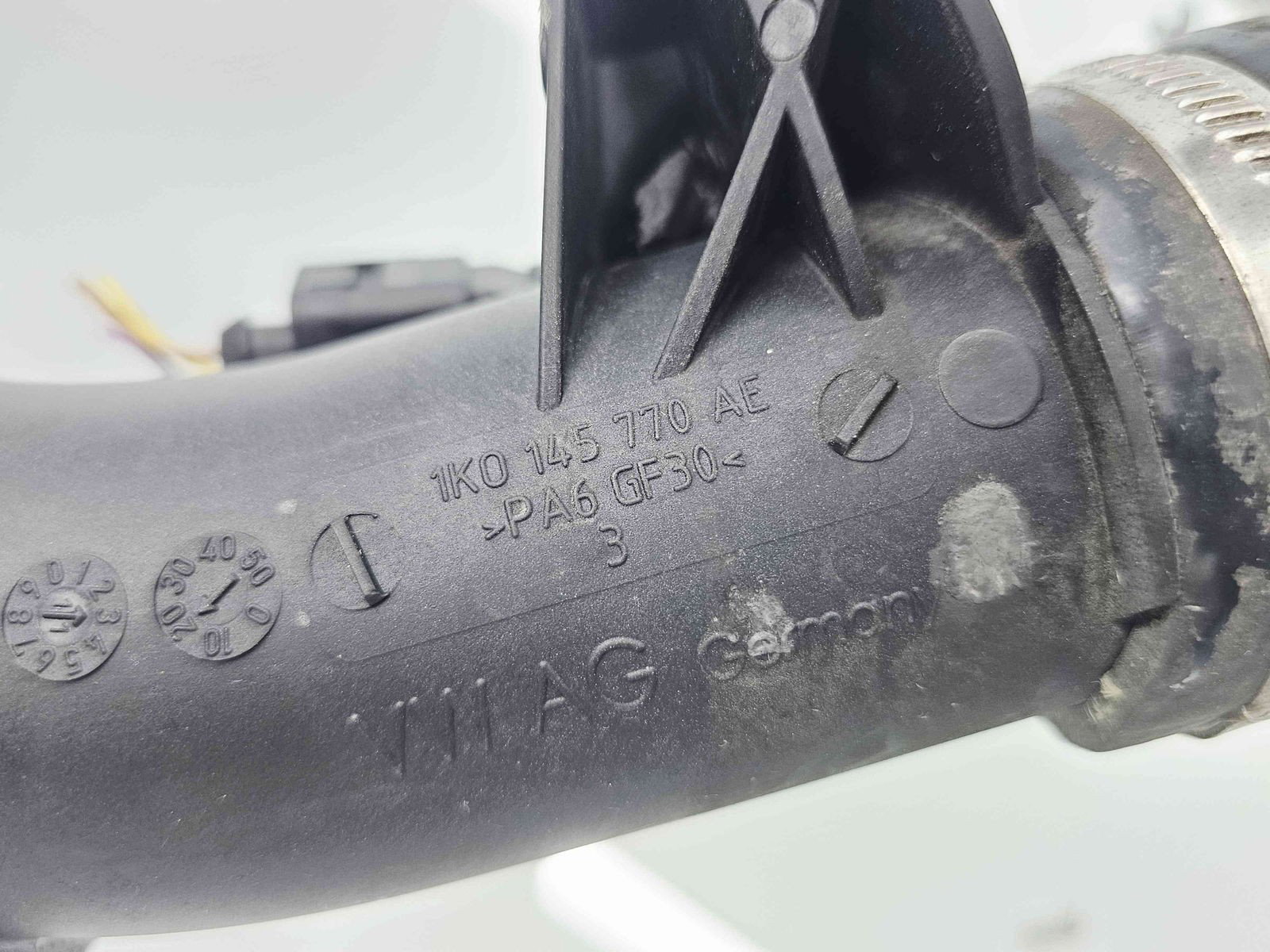 Tub intercooler AUDI A3 (8P1) [Fabr 2003-2012] 1K0145770AE 1.2 TDI CFWA 55KW / 75CP - imagine 3