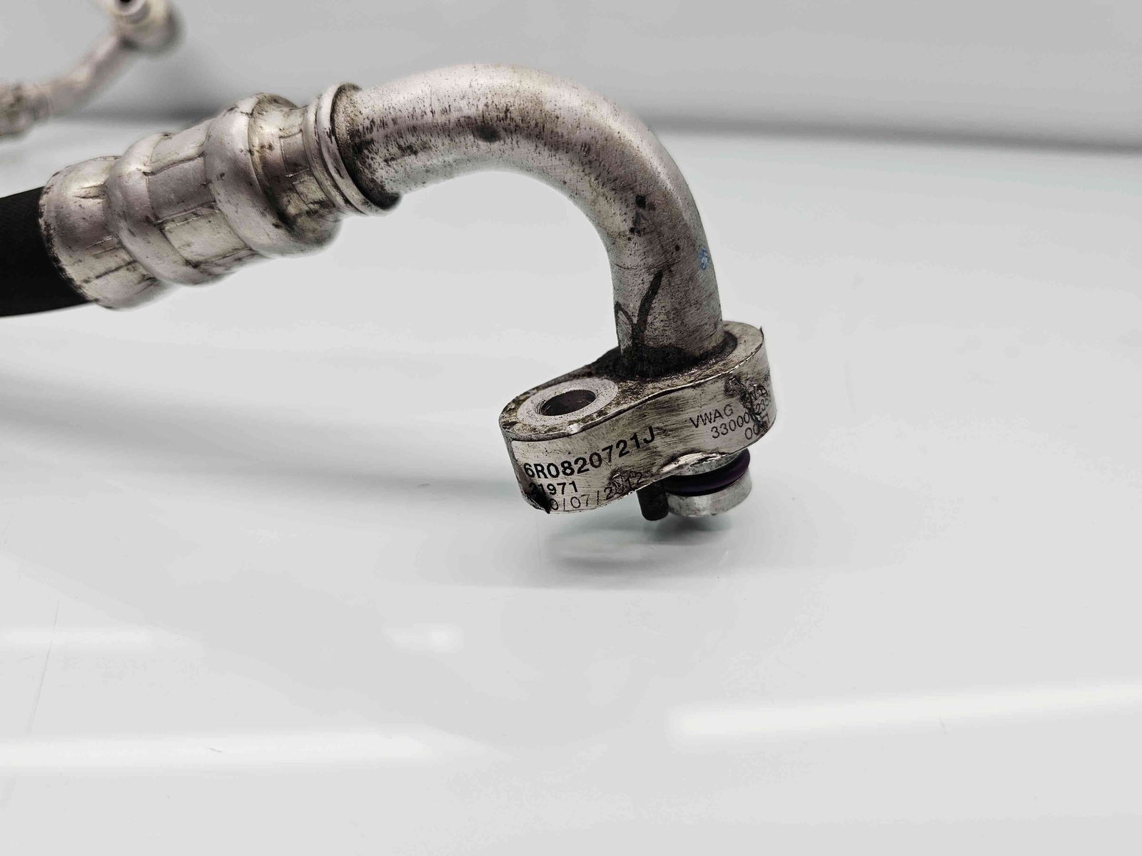 Conducta AC Skoda Fabia 2 (5J, 542) [Fabr 2007-2014] 6R0820721J 1.2 TDI CFWA 55KW / 75CP - imagine 2