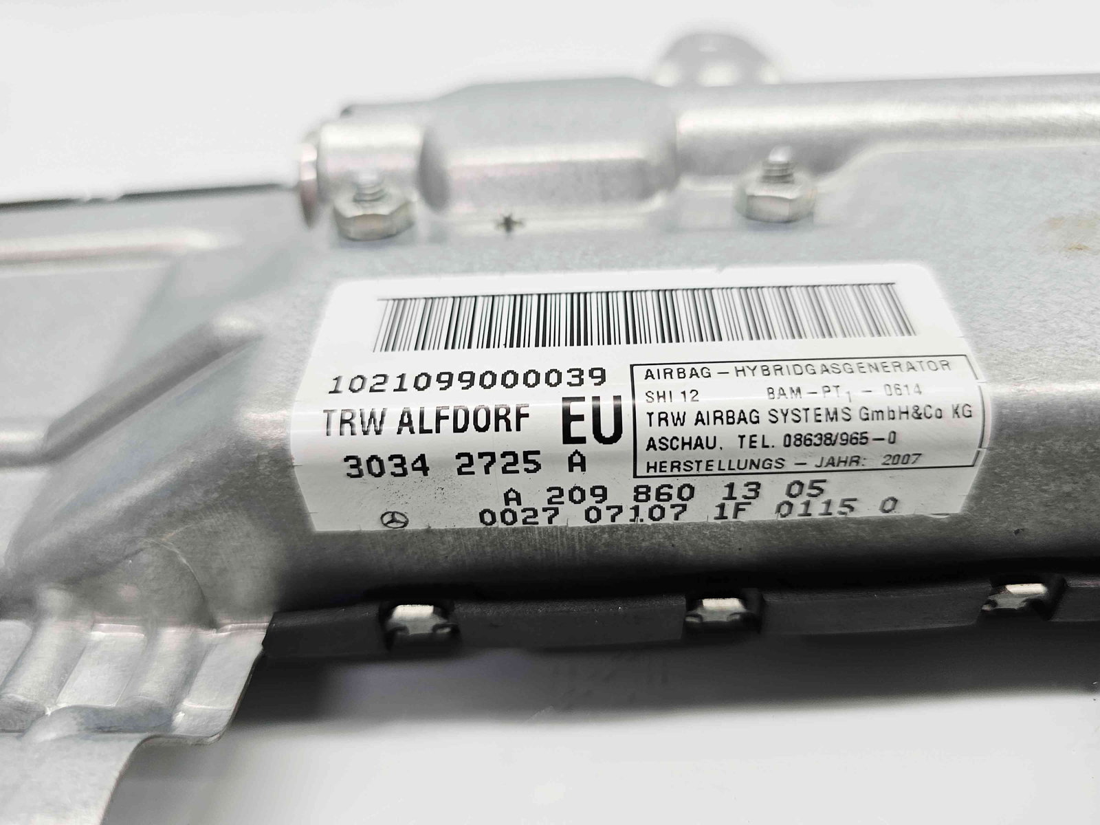 Airbag lateral stanga Mercedes Clasa CLK (C209) [Fabr 2002-2009] A2098601305 - imagine 3