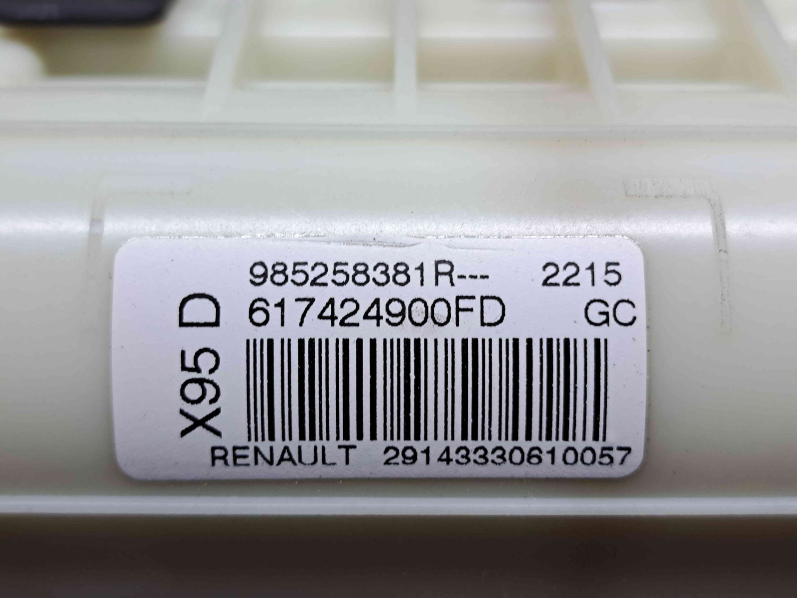 Airbag pasager Renault Scenic 3 [Fabr 2009-2015] 985258381R - imagine 4