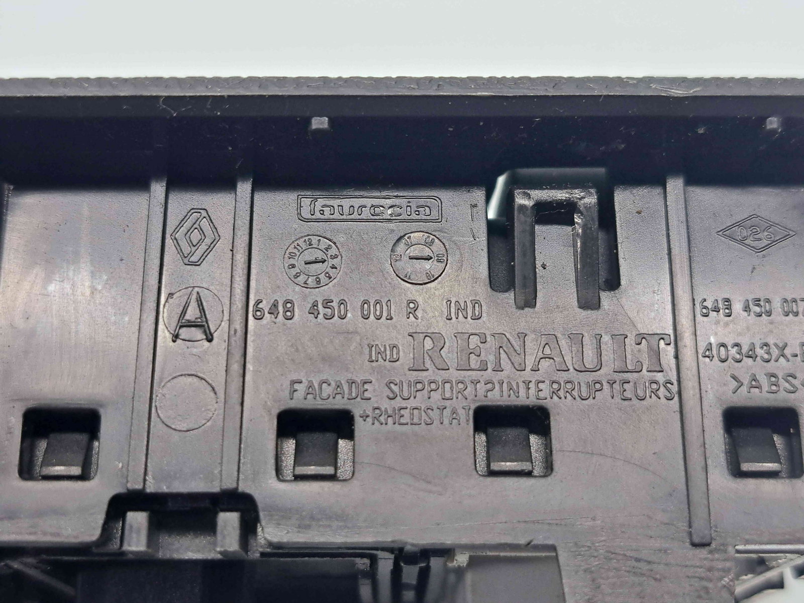 Buton reglaj far Renault Megane 3 (B95) [Fabr 2008-2016] 6484500001R - imagine 4