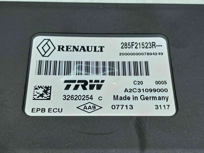 Calculator frana de mana Renault Scenic 3 [Fabr 2009-2015] 285F21523R 1.5 DCI K9K836 81KW / 110CP