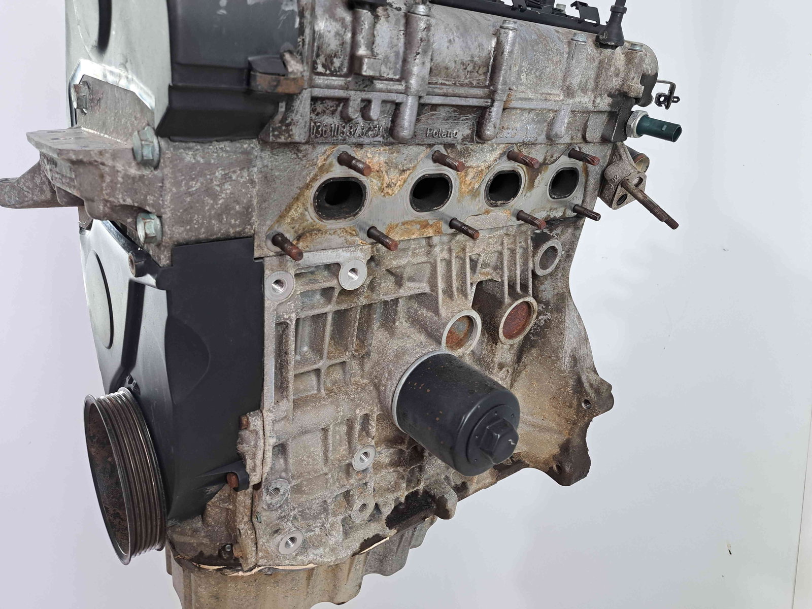 Motor complet ambielat Volkswagen Polo (9N) [Fabr 2001-2008] BBZ 1.4 Benz BBZ 74KW / 101CP - imagine 8