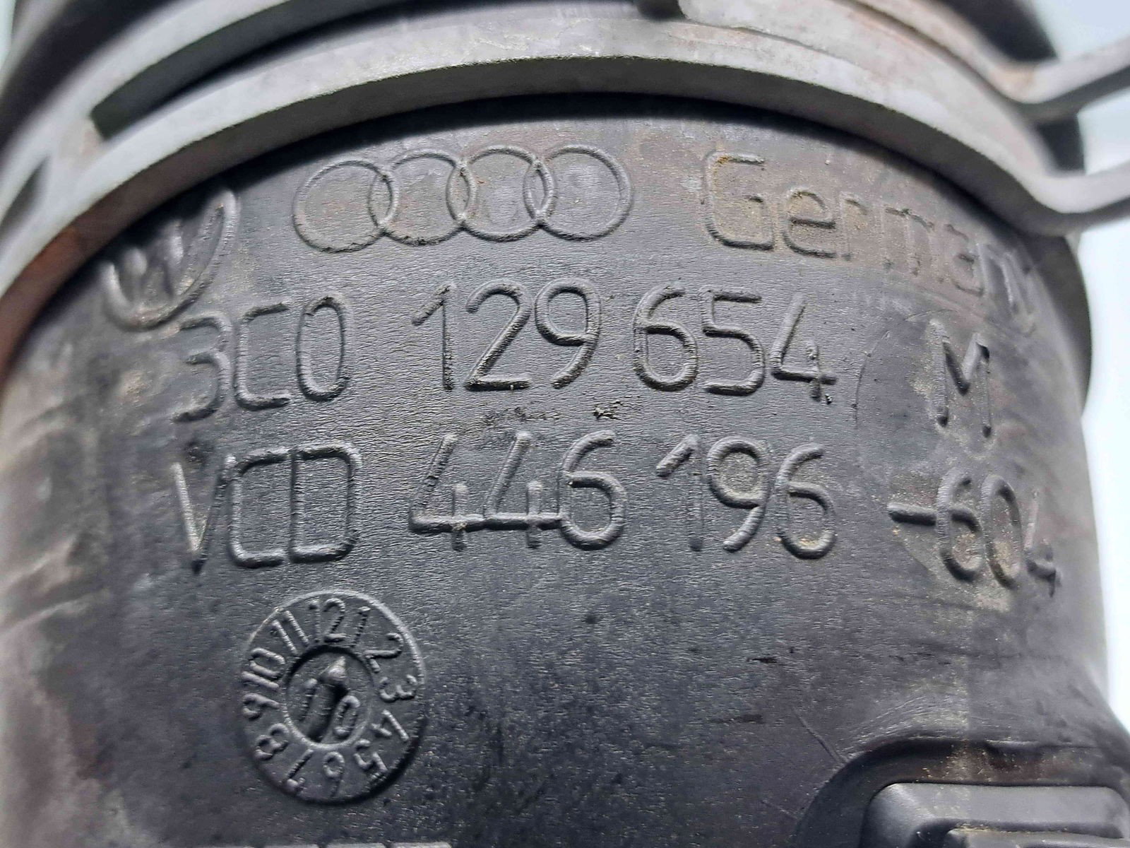 Tub admisie aer AUDI A3 (8P1) [Fabr 2003-2012] 3C0129654M 1.9 TDI BLS 77KW / 105CP - imagine 2