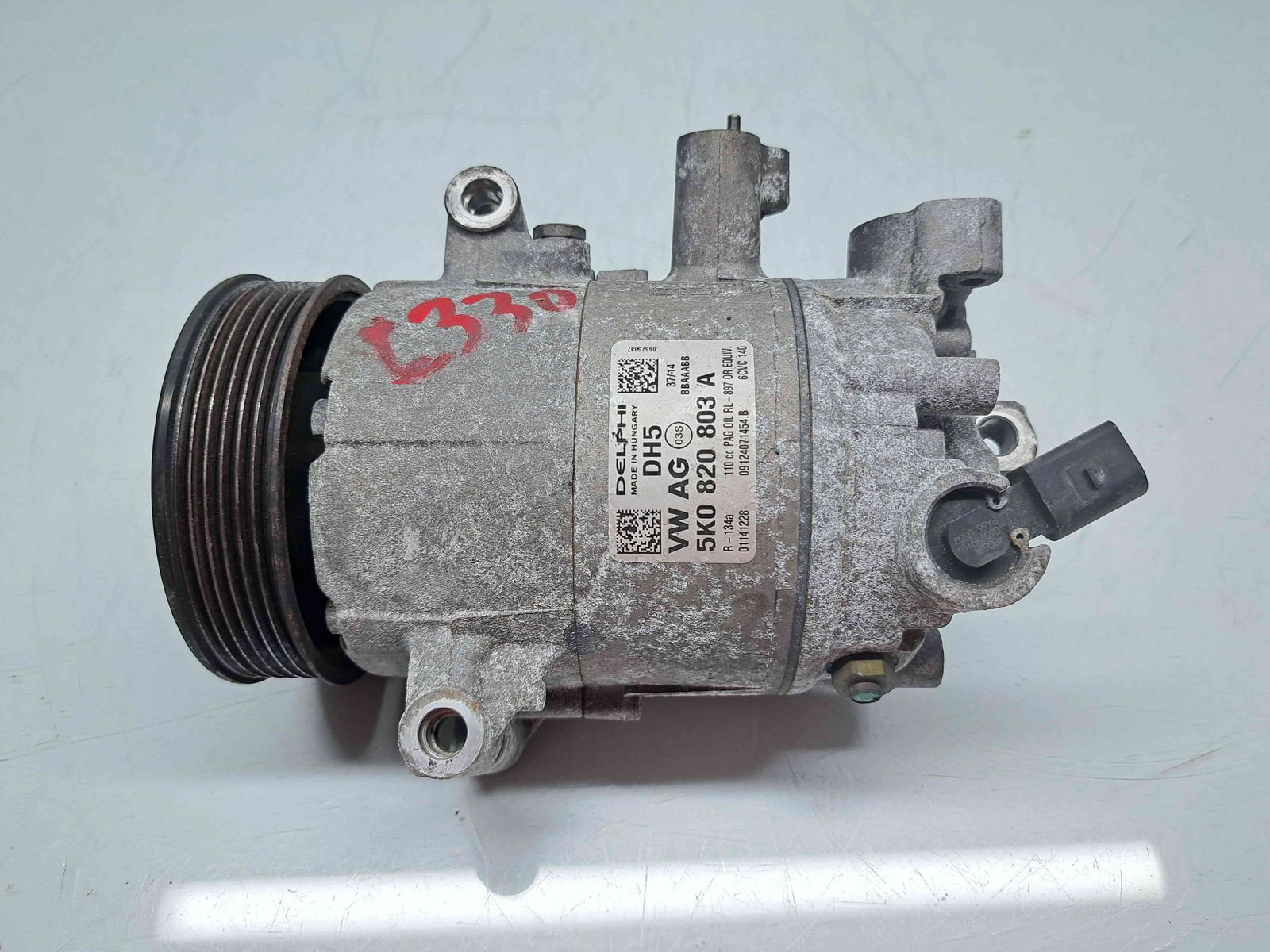 Compresor clima AUDI A3 (8P1) [Fabr 2003-2012] 5K0820803A 2.0 TDI CFFB 103KW / 140CP - imagine 1