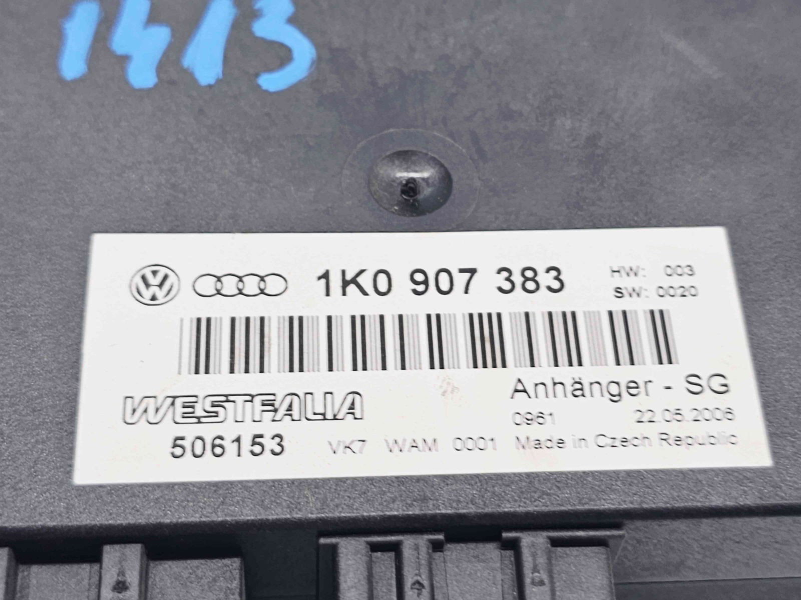 Modul confort Volkswagen Touran (1T1, 1T2) [Fabr 2003-2010] 1K0907383 - imagine 4