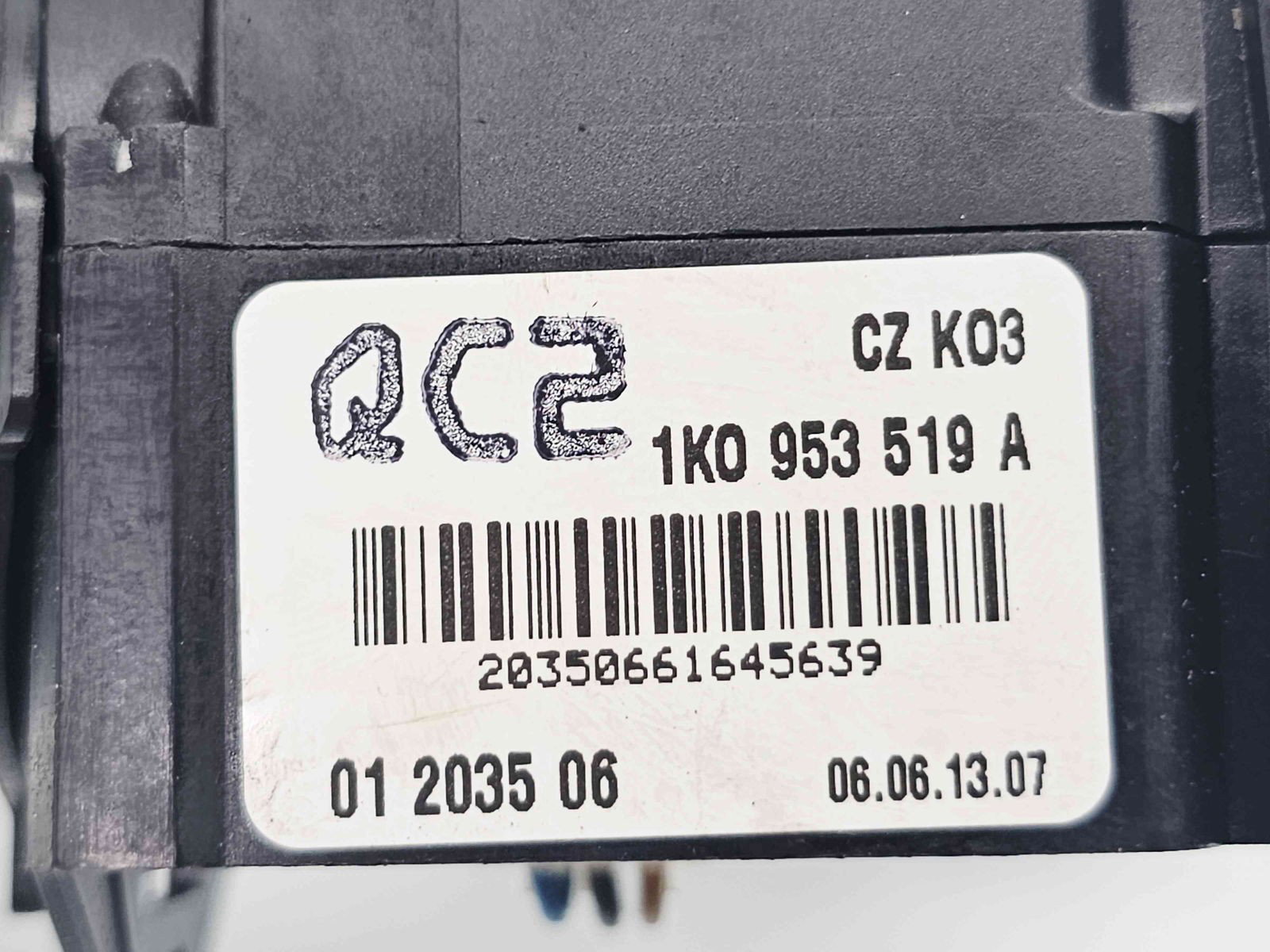 Maneta stergator Skoda Octavia 2 (1Z3) [Fabr 2004-2013] 1K0953519A - imagine 2