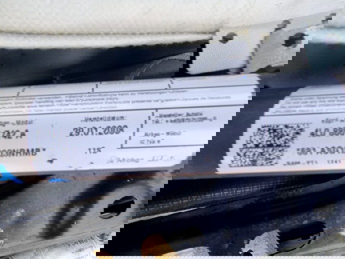 Airbag cortina dreapta AUDI Q7 (4LB) [Fabr 2006-2014] 4L0880742A 3.0 TDI CASA 176KW / 240CP