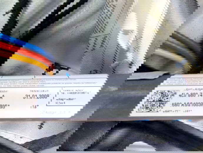 Airbag cortina stanga AUDI Q7 (4LB) [Fabr 2006-2014] 4L0880741A 3.0 TDI CASA 176KW / 240CP