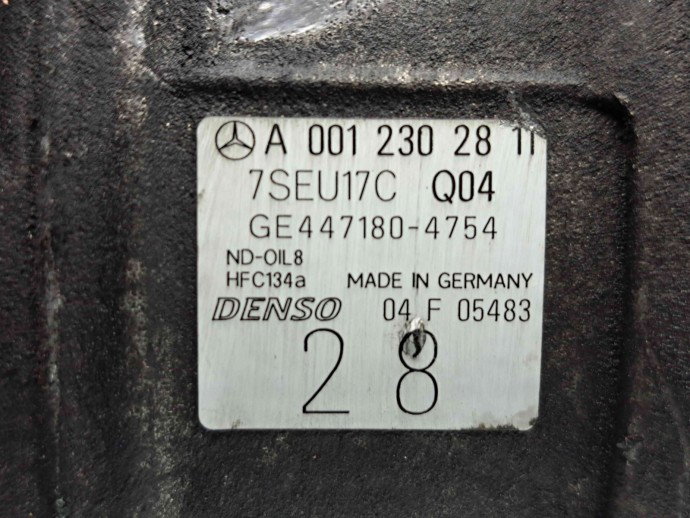 Compresor clima Mercedes Clasa ML (W163) [Fabr 1998-2005] A0012302811 2.7 CDI 612963   