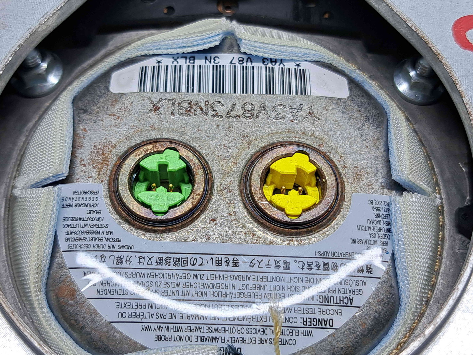 Airbag volan Mercedes Clasa E T-Model (S211) [Fabr 2003-2009] Facelift 306099399162-AB - imagine 1