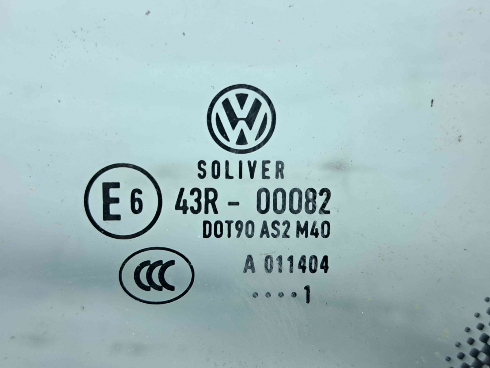 Geam fix usa stanga spate Volkswagen Passat B7 (362) [Fabr 2010-2014] OEM 2.0 TDI CFFB 103KW / 140CP - imagine 2