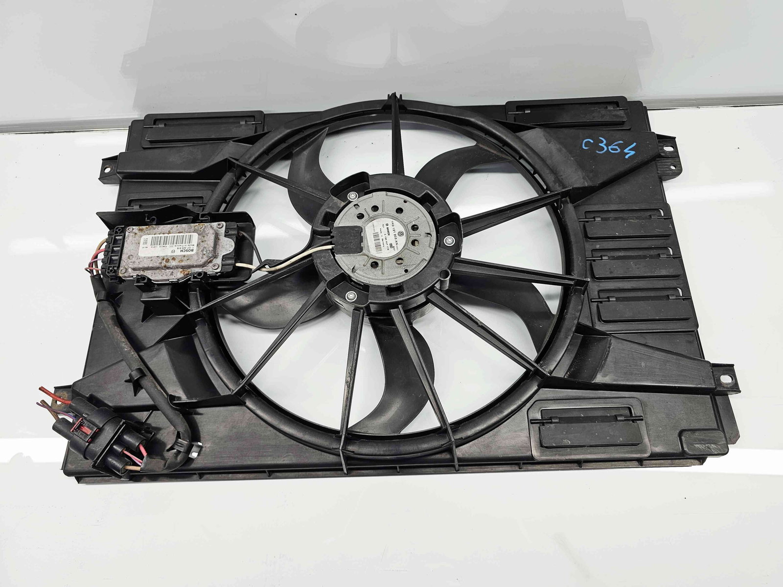 Electroventilator Volkswagen Touran II (1T3) [Fabr 2010-2015] 1K0121205AF 1.6 TDI CAYC 77KW / 105CP - imagine 4