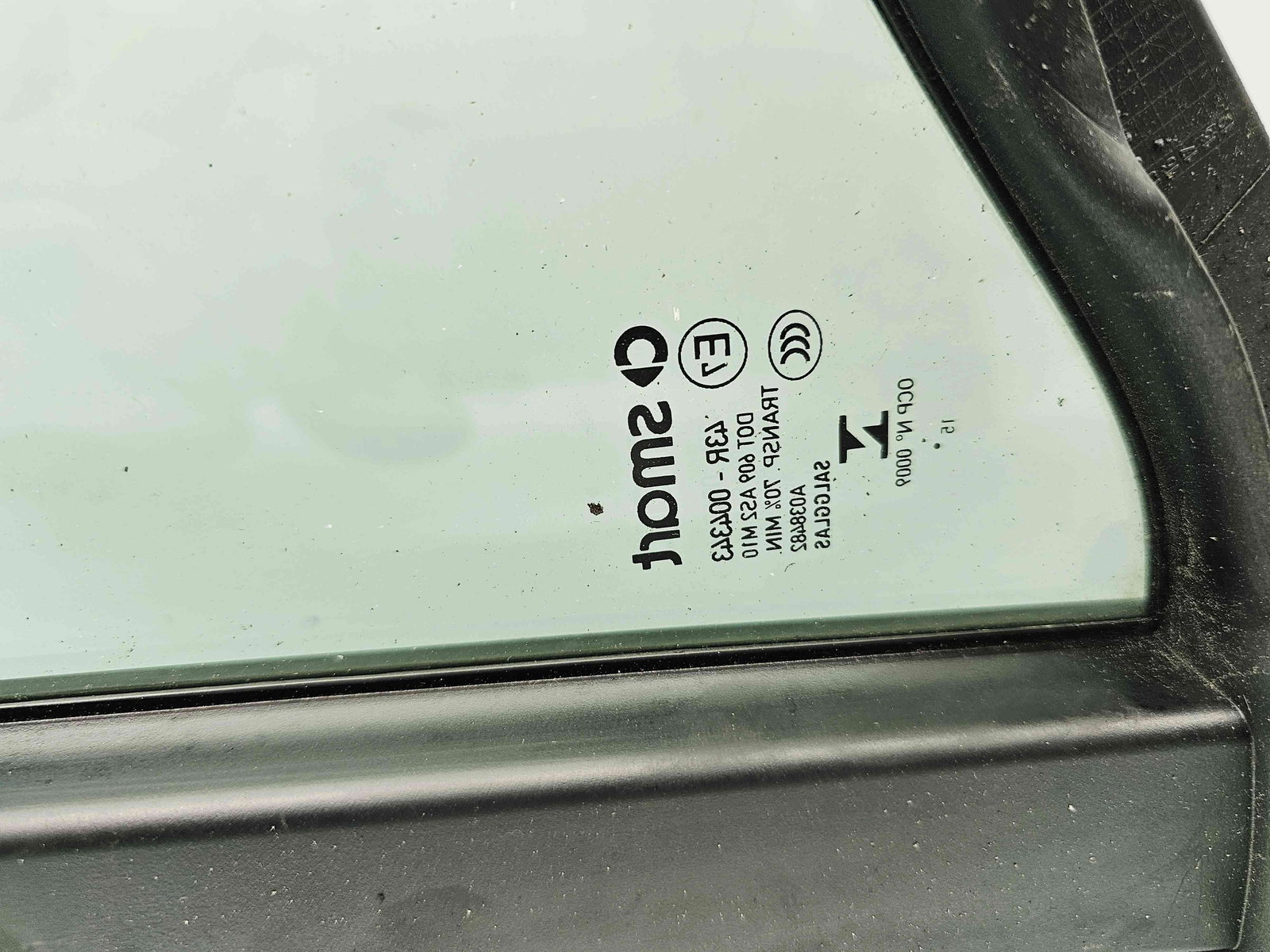 Geam fix dreapta fata SMART Fortwo Coupe (W453) [Fabr 2014-2019] - imagine 3