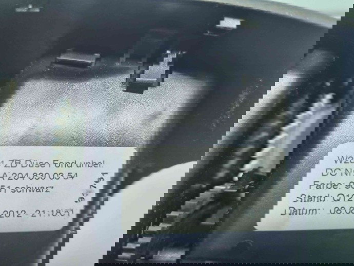  Grila aerisire spate Mercedes Clasa C Coupe (C204) Facelift AMG [Fabr 2011-2015] A 204 830 03 54