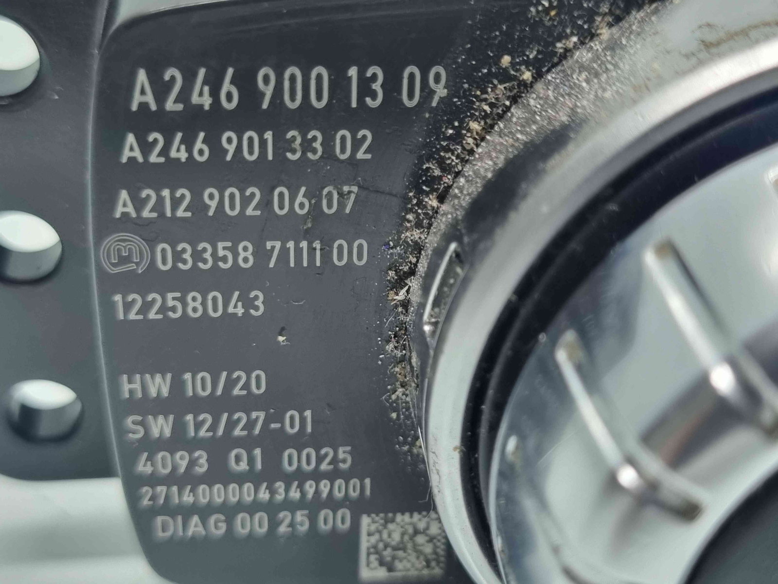 Joystick navigatie Mercedes Clasa A (W176) [Fabr 2012-2018] A246 900 13 09 - imagine 1