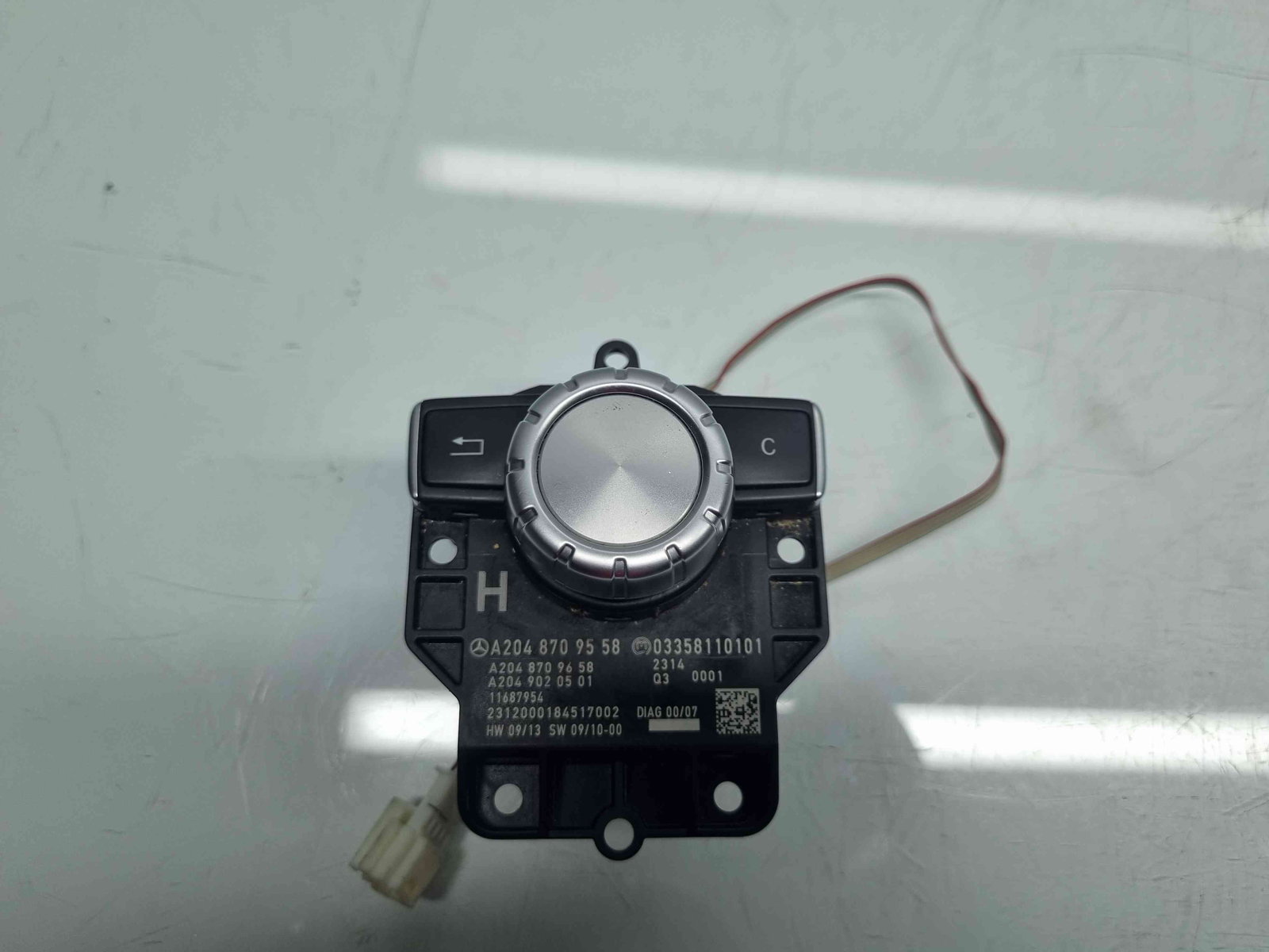 Joystick navigatie Mercedes Clasa C Coupe (C204) Facelift AMG [Fabr 2011-2015] A204 870 95 58 - imagine 4