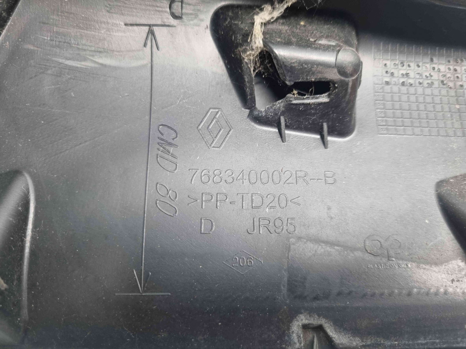 Ornament parbriz Renault Scenic 3 [Fabr 2009-2015] - imagine 3