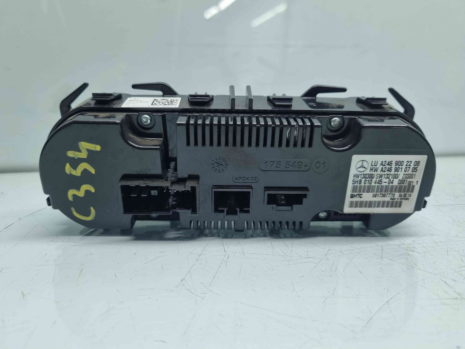 Panou comanda clima Mercedes Clasa A (W176) [Fabr 2012-2018] A246 901 07 05 - imagine 3