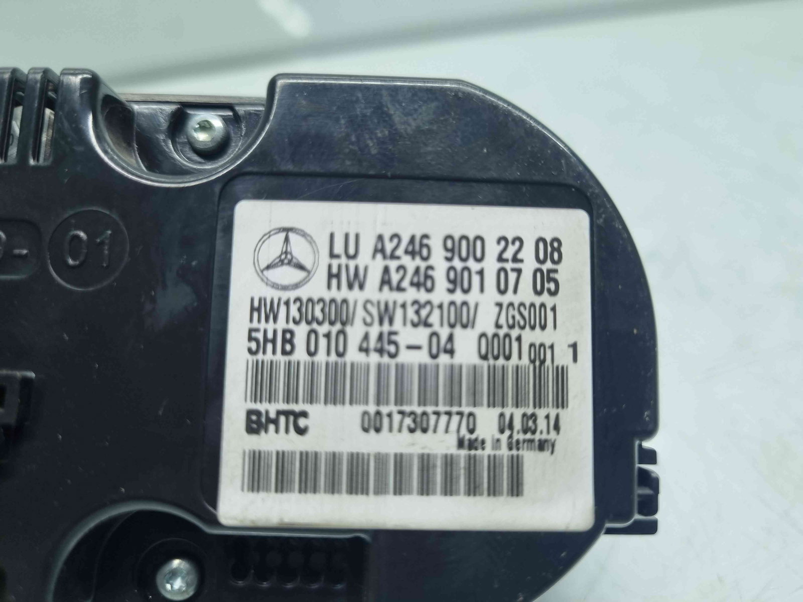 Panou comanda clima Mercedes Clasa A (W176) [Fabr 2012-2018] A246 901 07 05 - imagine 4