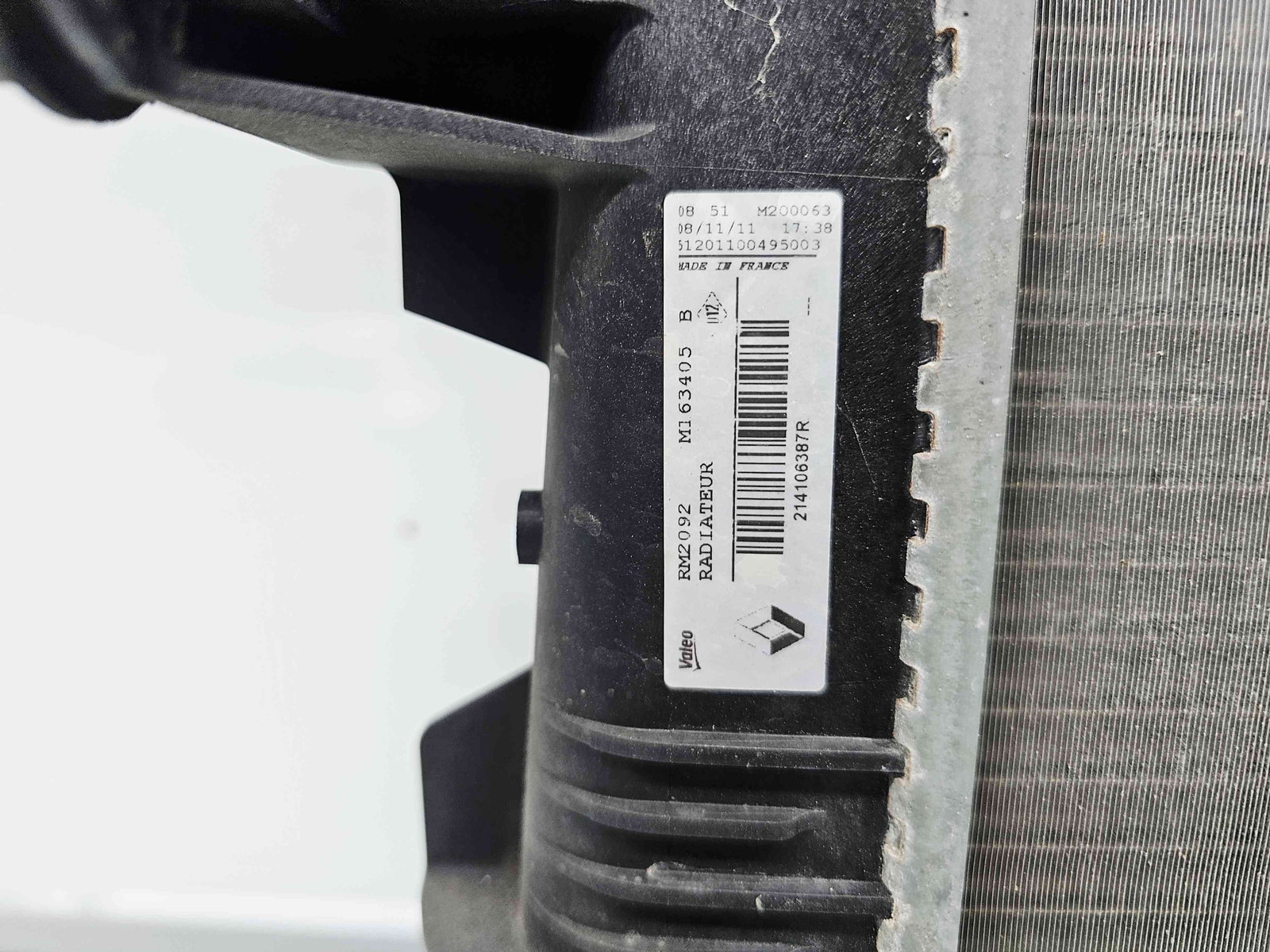 Radiator apa Renault Scenic 3 [Fabr 2009-2015] 214106387R 1.5 DCI K9K836 81KW / 110CP - imagine 5