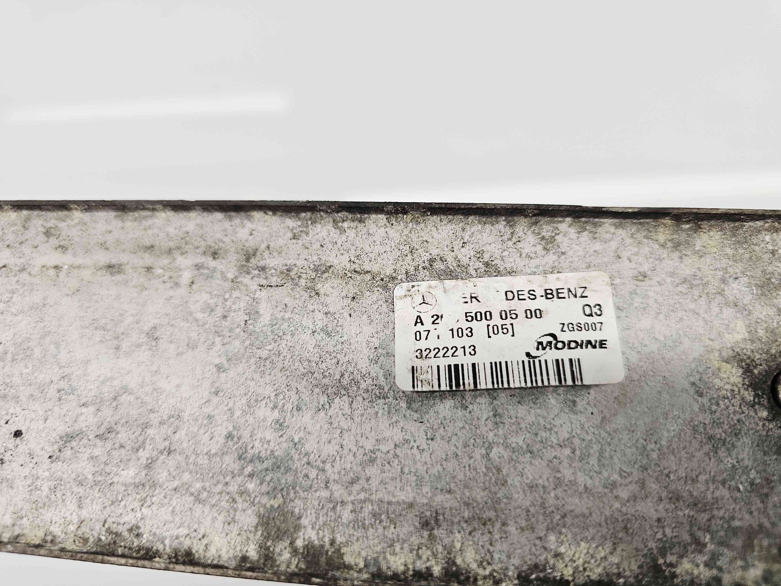 Radiator intercooler Mercedes Clasa CLK (C209) [Fabr 2002-2009] A2055000500 2.2 CDI 646966 110KW / 150CP - imagine 5