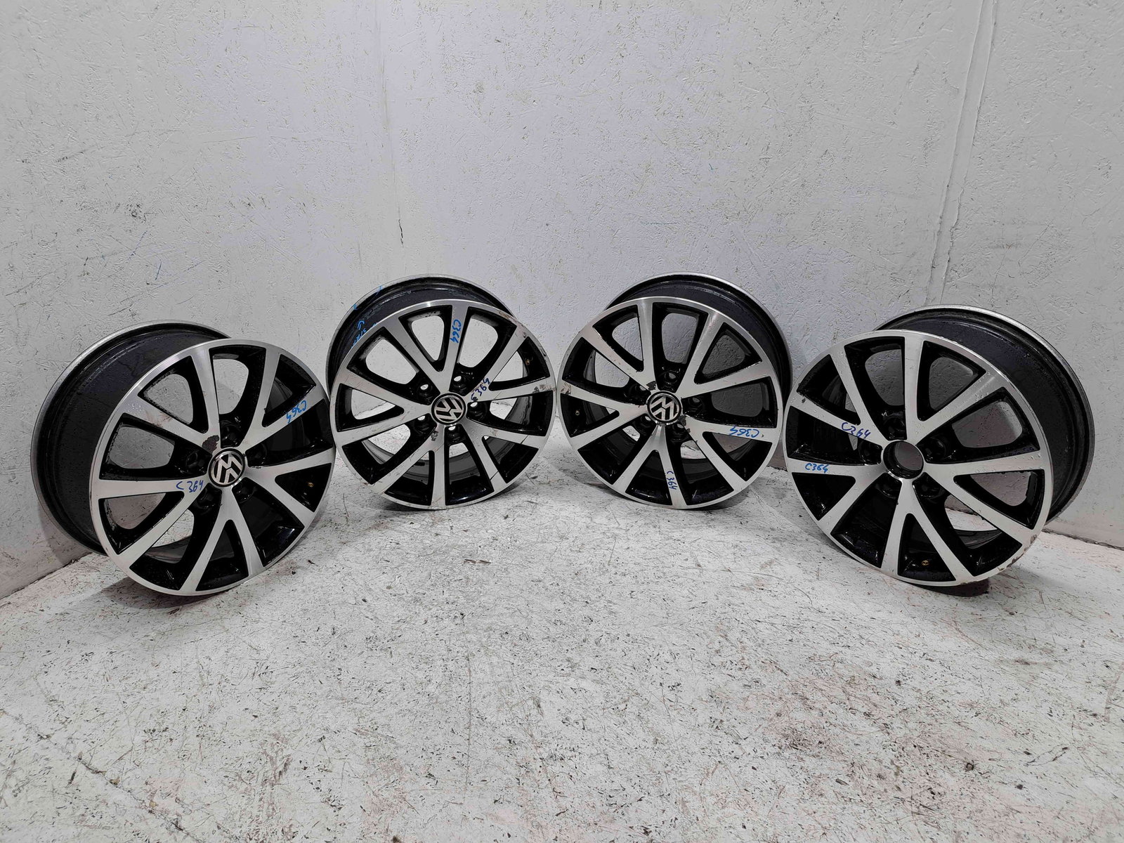 Set jante aliaj Volkswagen Touran II (1T3) [Fabr 2010-2015] - imagine 6