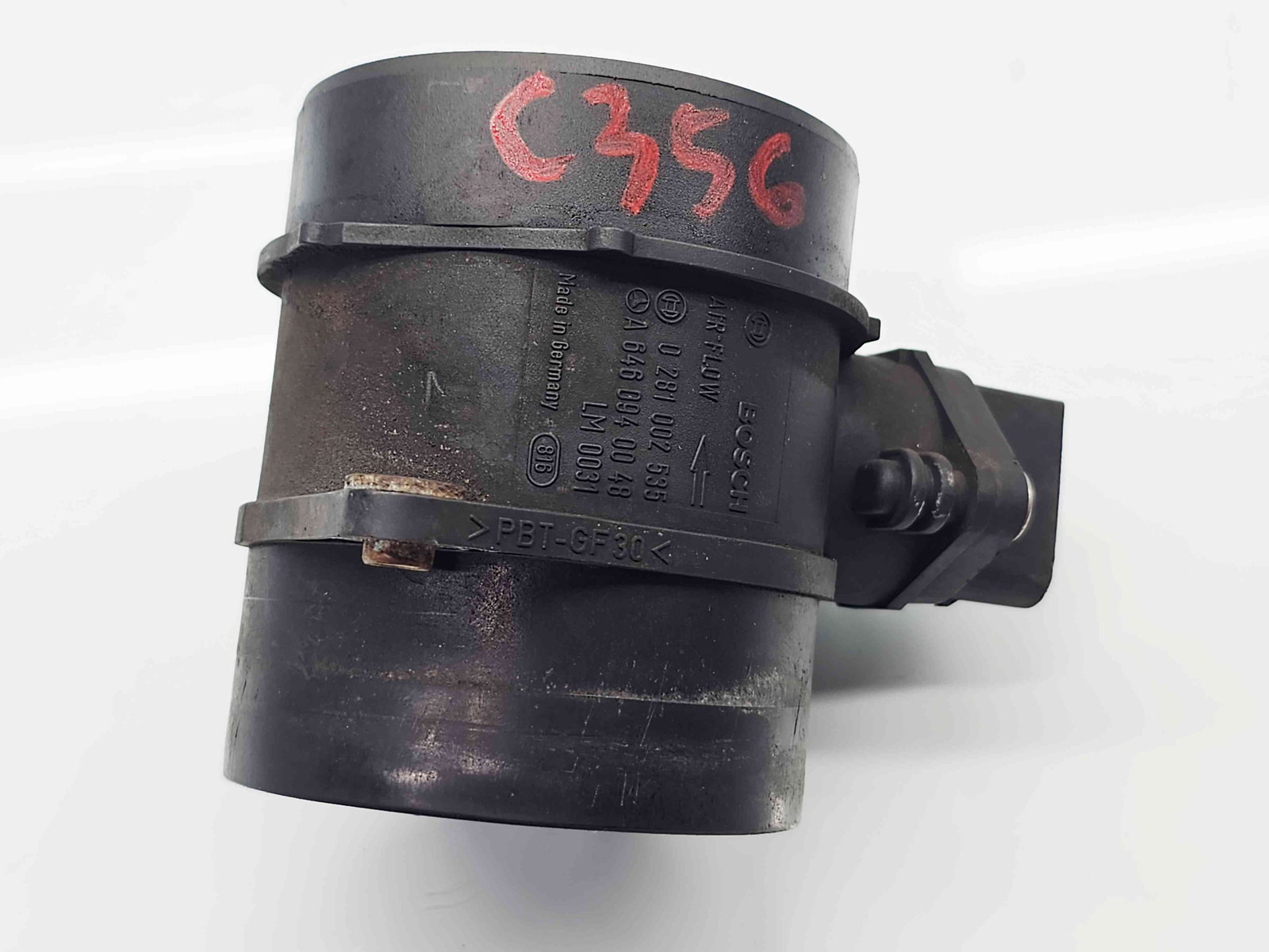 Debitmetru aer Mercedes Clasa CLK (C209) [Fabr 2002-2009] A6460940048 2.2 CDI 646966 110KW / 150CP - imagine 1