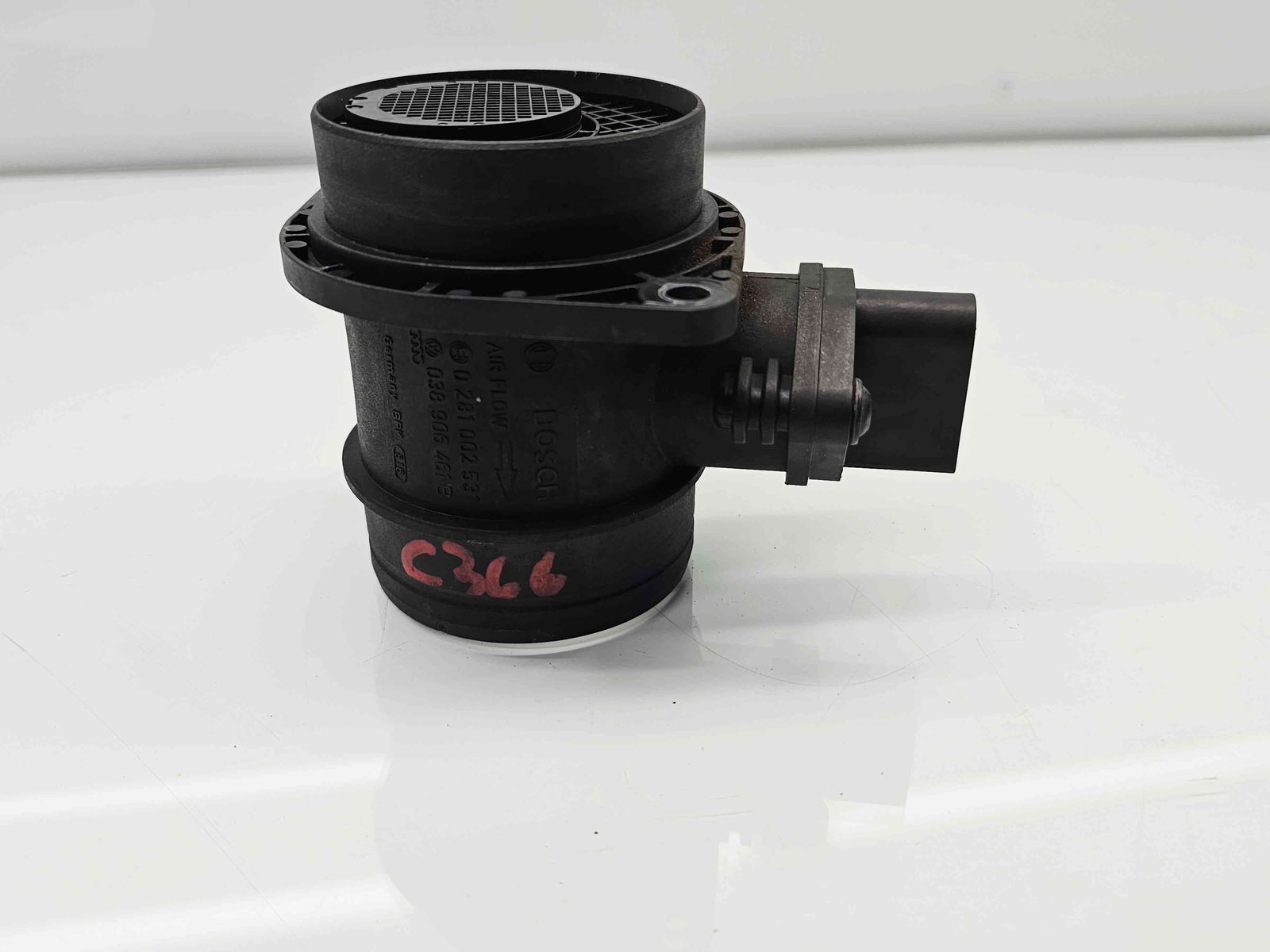 Debitmetru aer Seat Ibiza 4 (6L1) [Fabr 2002-2009] 038906461B 1.4 TDI BNV 59KW / 80CP - imagine 2