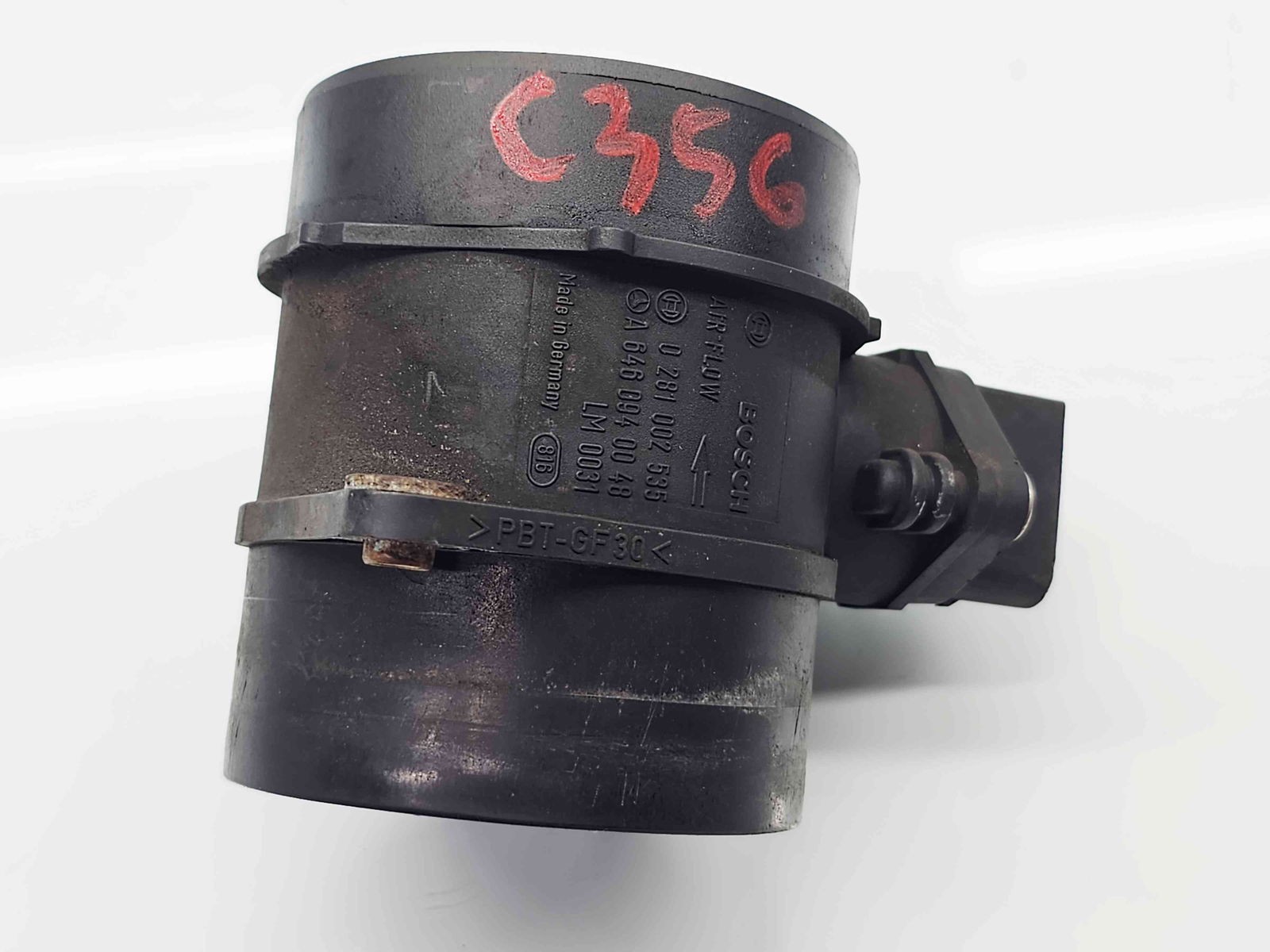 Debitmetru aer Mercedes Clasa C (W203) [Fabr 2000-2007] A6460940048 2.2 CDI 646966 110KW / 150CP - imagine 1