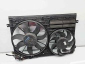 Electroventilator  Volkswagen Passat B6 (3C2) [Fabr 2005-2010] 1K0121205A 2.0 TDI BMN 125KW / 170CP