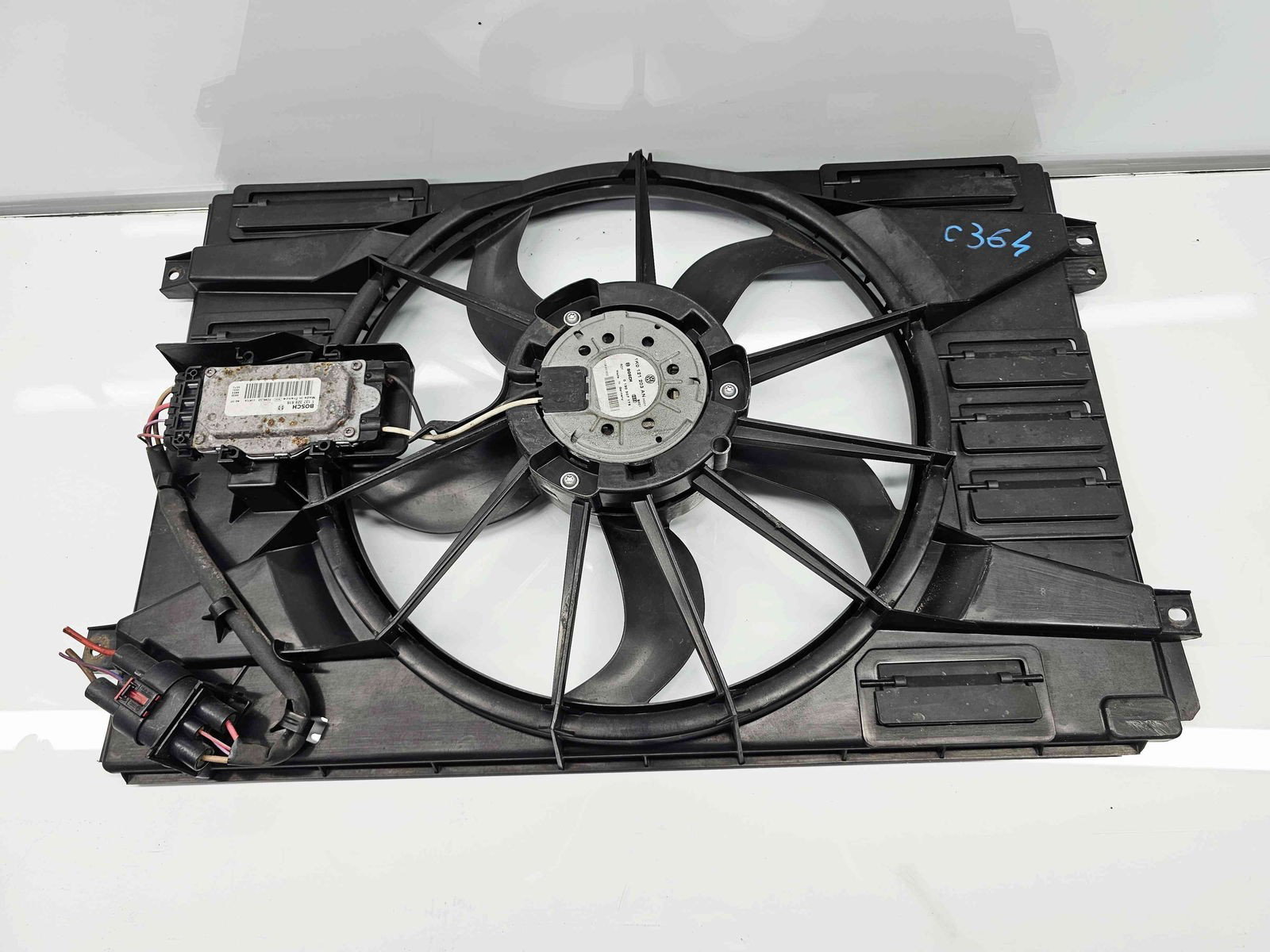 Electroventilator Seat Leon (1P1) [Fabr 2005-2011] 1K0121205AF 1.6 TDI CAYC 77KW / 105CP - imagine 2