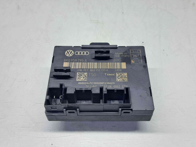Modul usa stanga spate Audi A4 (8K2, B8) [Fabr 2008-2015] 8K0959795A 1.8 Benz CABA 88KW / 120CP