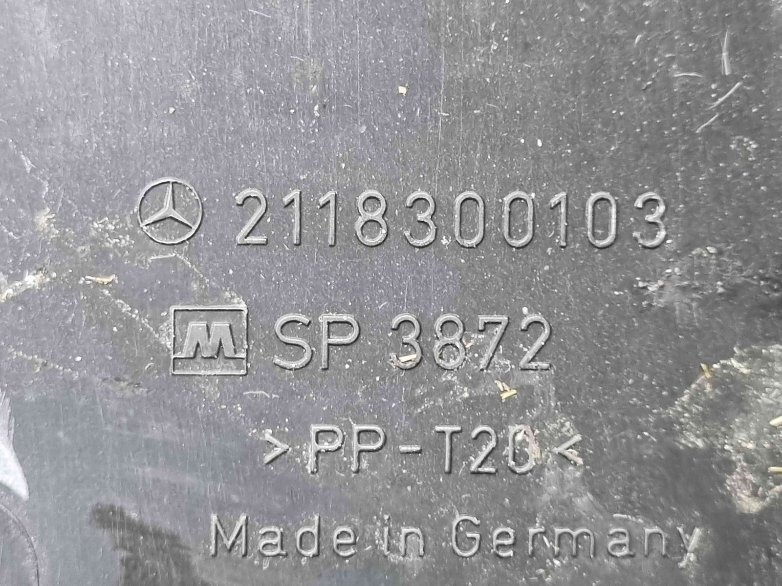 Carcasa filtru aer Mercedes Clasa E T-Model (S211) [Fabr 2003-2009] Facelift 2118300103 2.2 CDI 646821 125KW / 170CP - imagine 3