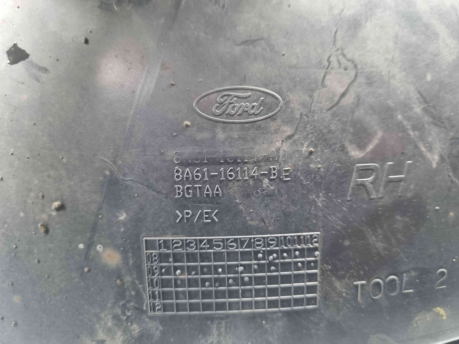 Carenaj roata dreapta fata Ford Fiesta 6 [Fabr 2008-2019] - imagine 2