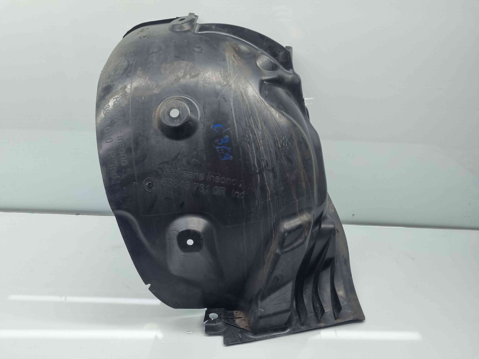 Carenaj roata stanga fata Renault Megane 3 (B95) [Fabr 2008-2016] - imagine 1