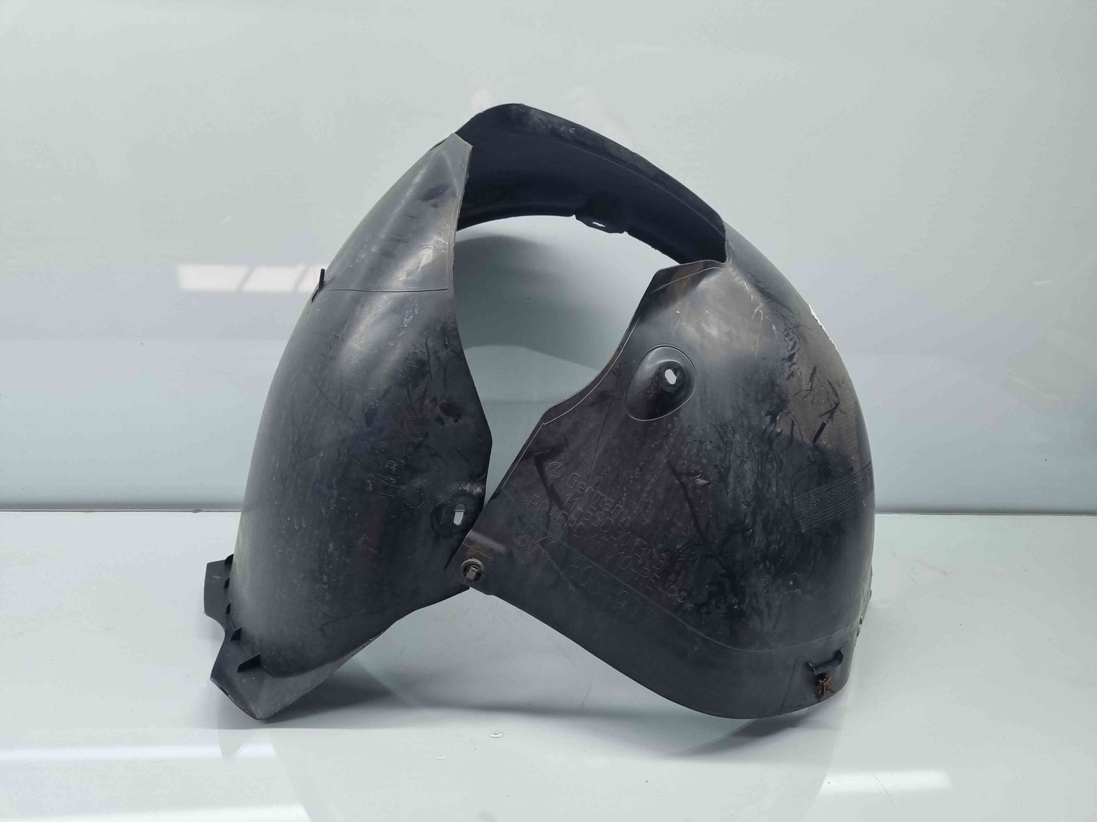 Carenaj roata stanga fata Volkswagen Golf 6 (5K1) [Fabr 2009-2013] - imagine 3