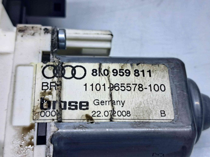 Motoras geam stanga spate Audi A4 (8K2, B8) [Fabr 2008-2015] 8K0959811 1.8 Benz CABA 88KW / 120CP