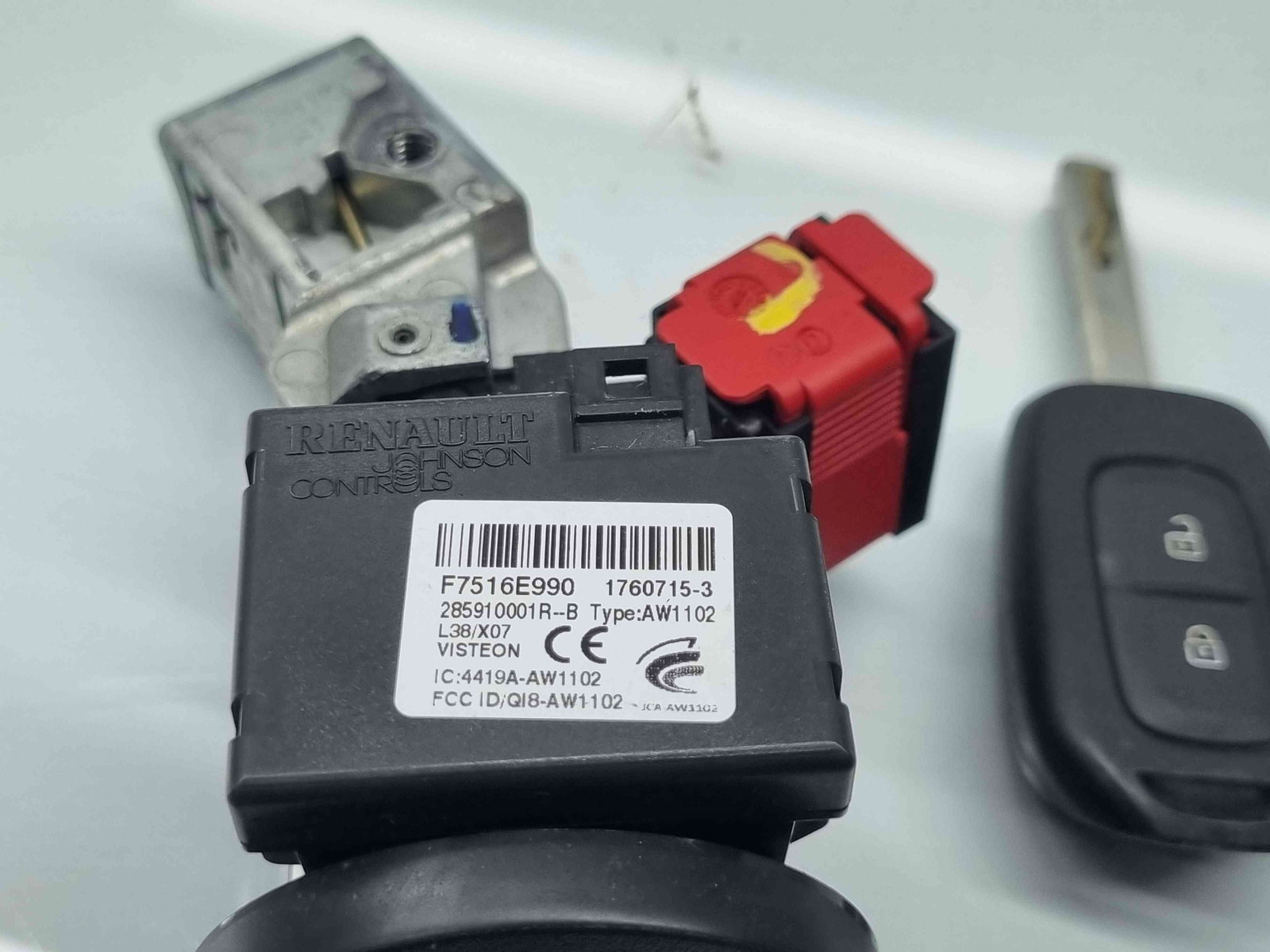 Contact cu cheie Dacia Sandero 2 [Fabr 2012-prezent] 285910001R 0.9 TCe H4B40866KW / 90CP - imagine 3