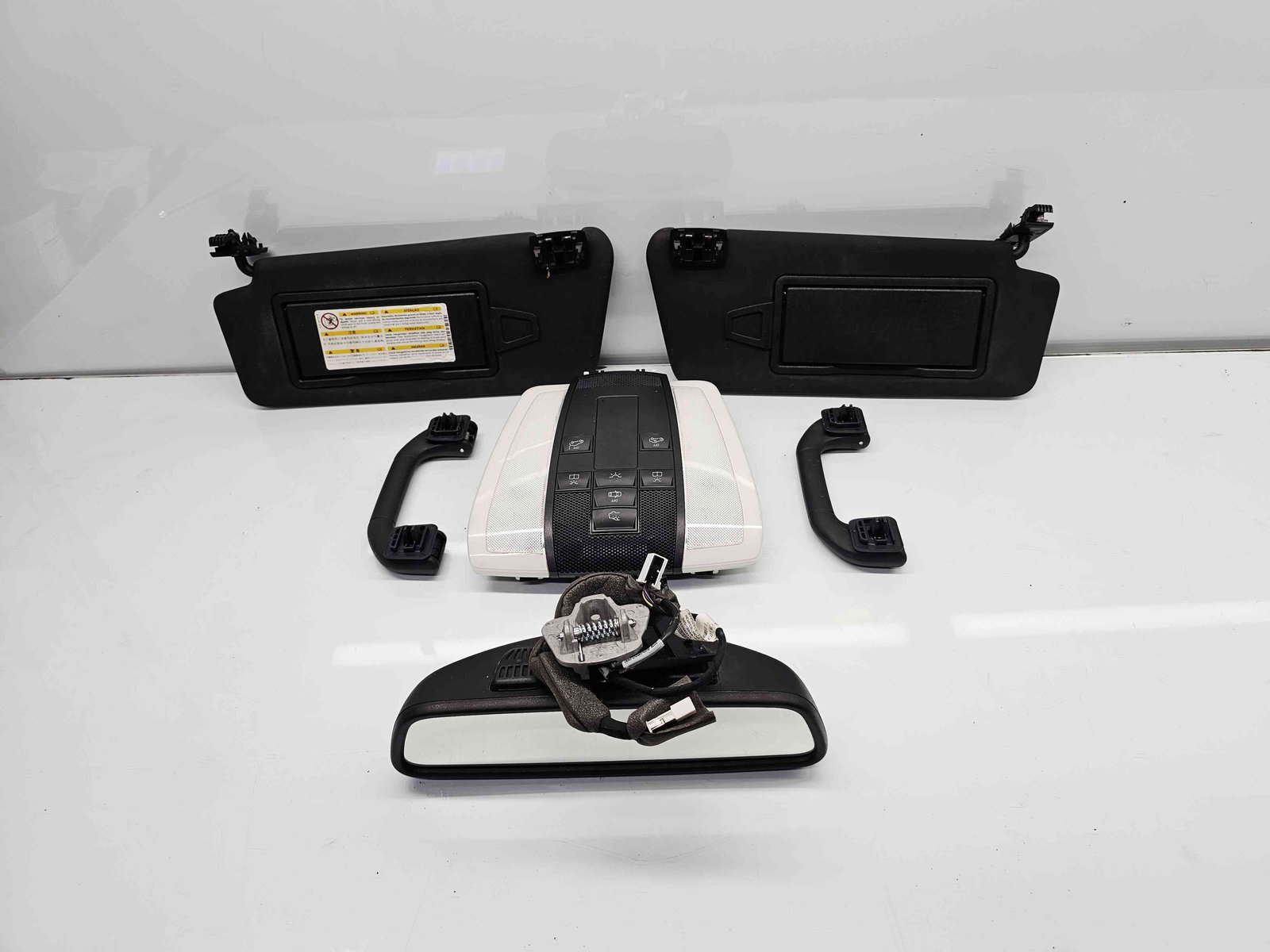 Set plafon interior Mercedes Clasa C Coupe (C204) Facelift AMG [Fabr 2011-2015] OEM - imagine 1
