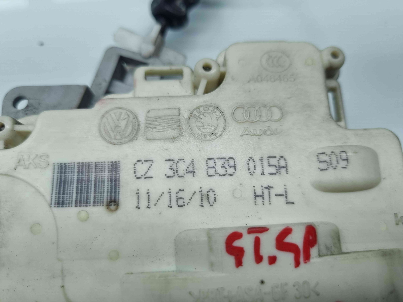 Broasca usa stanga spate Volkswagen Passat B7 (362) [Fabr 2010-2014]