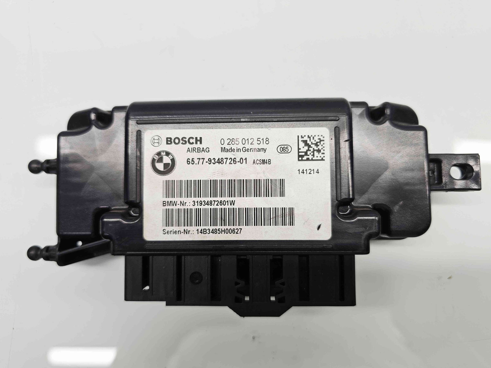 Calculator airbag Bmw 3 (F30) [Fabr 2012-2017] 9348726 2.0 N47D20 105KW / 143CP - imagine 4