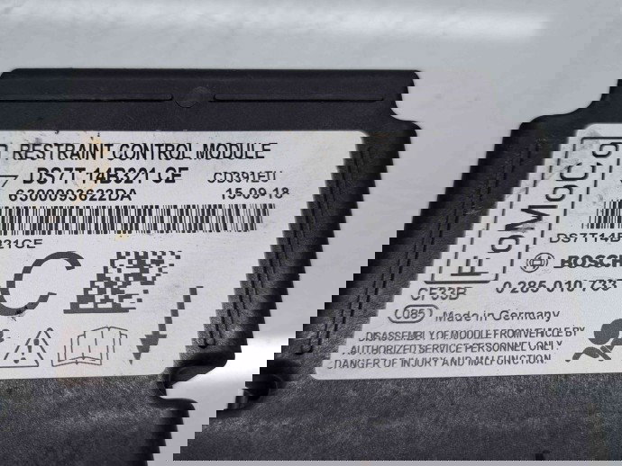 Calculator airbag Ford Mondeo 5 Hatchback [Fabr 2014-2022] DS7T-14B321-CE 1.5 TDCI T7DA 88KW / 120CP