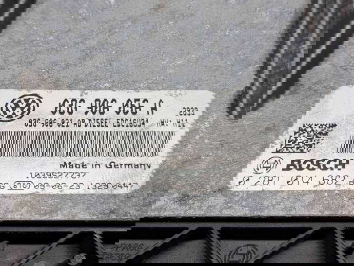 Calculator motor ECU Volkswagen Touran (1T1, 1T2) [Fabr 2003-2010] Facelift 03G906056A 1.9  TDI BLS 77KW / 105CP