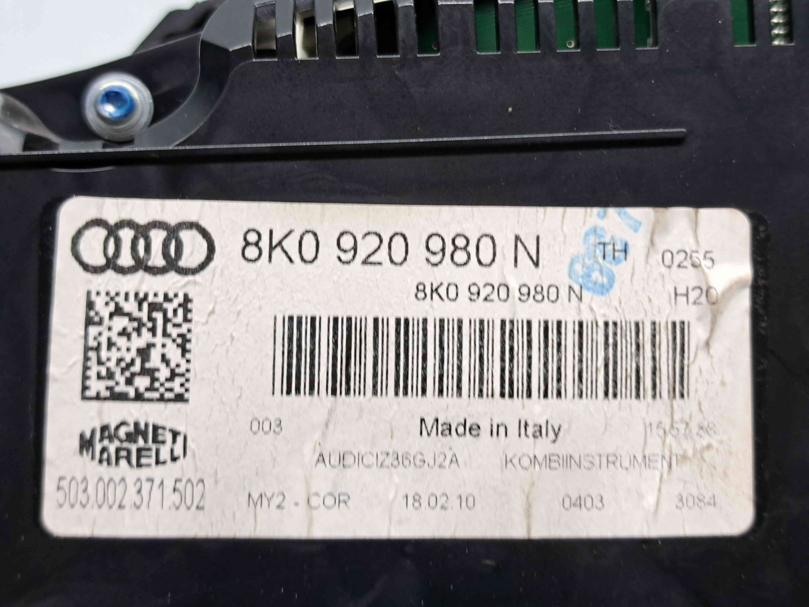 Ceas bord Audi A4 (8K5, B8) Avant [Fabr 2008-2015] 8K0920980N - imagine 2